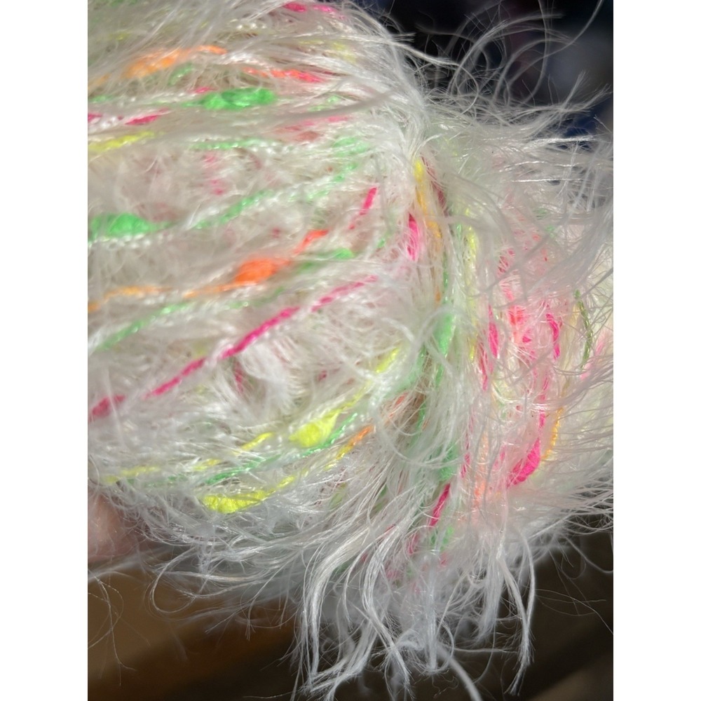 Sirdar Designer Yarns Gigi Fashion Nylon Yarn Multicolor Eyelash Fuzzy 156g #048